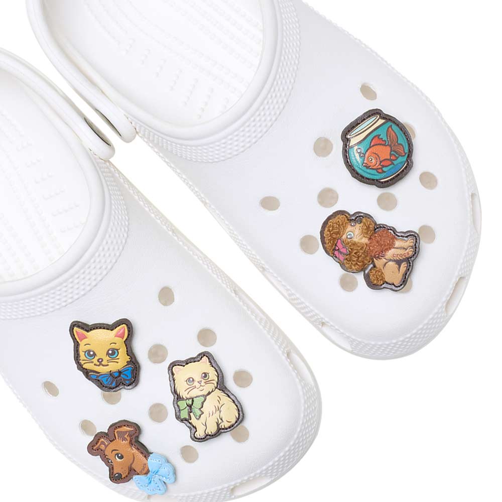 CROCS Jibbitz Vintage Pets 5 Pack Shoes Charm Supersports Thailand