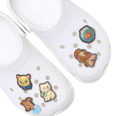 CROCS Jibbitz Vintage Pets 5 Pack Shoes Charm