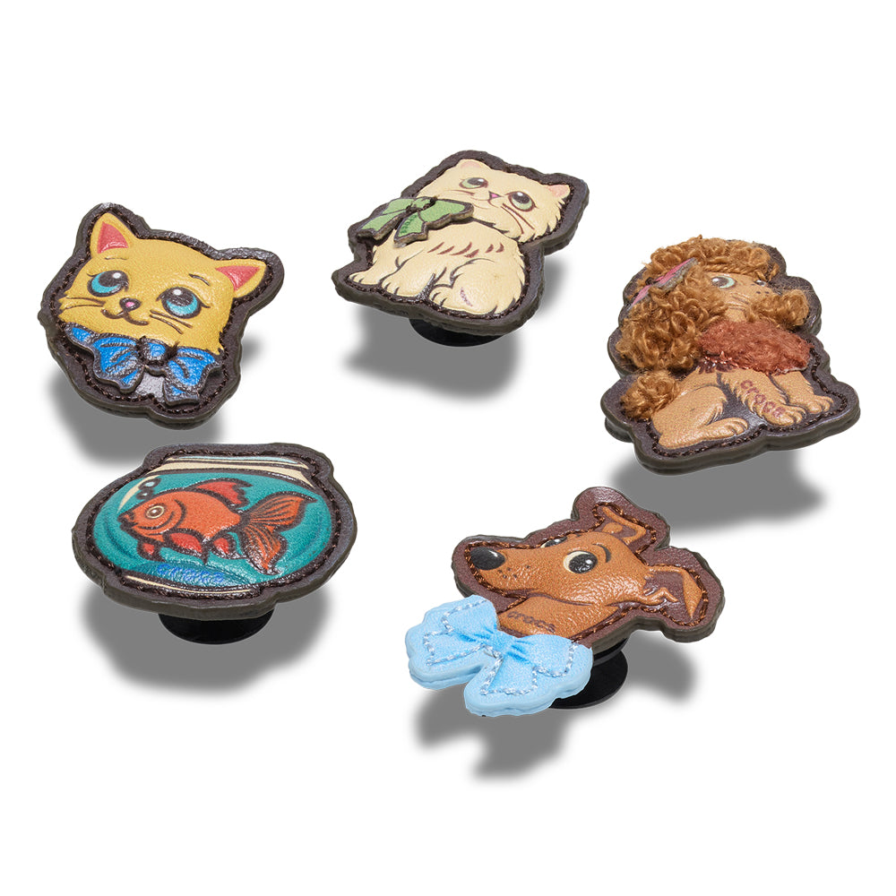 CROCS Jibbitz Vintage Pets 5 Pack Shoes Charm Supersports Thailand