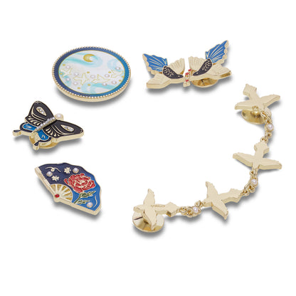 CROCS Jibbitz Oriental Magpie 5 Pack Shoes Charm