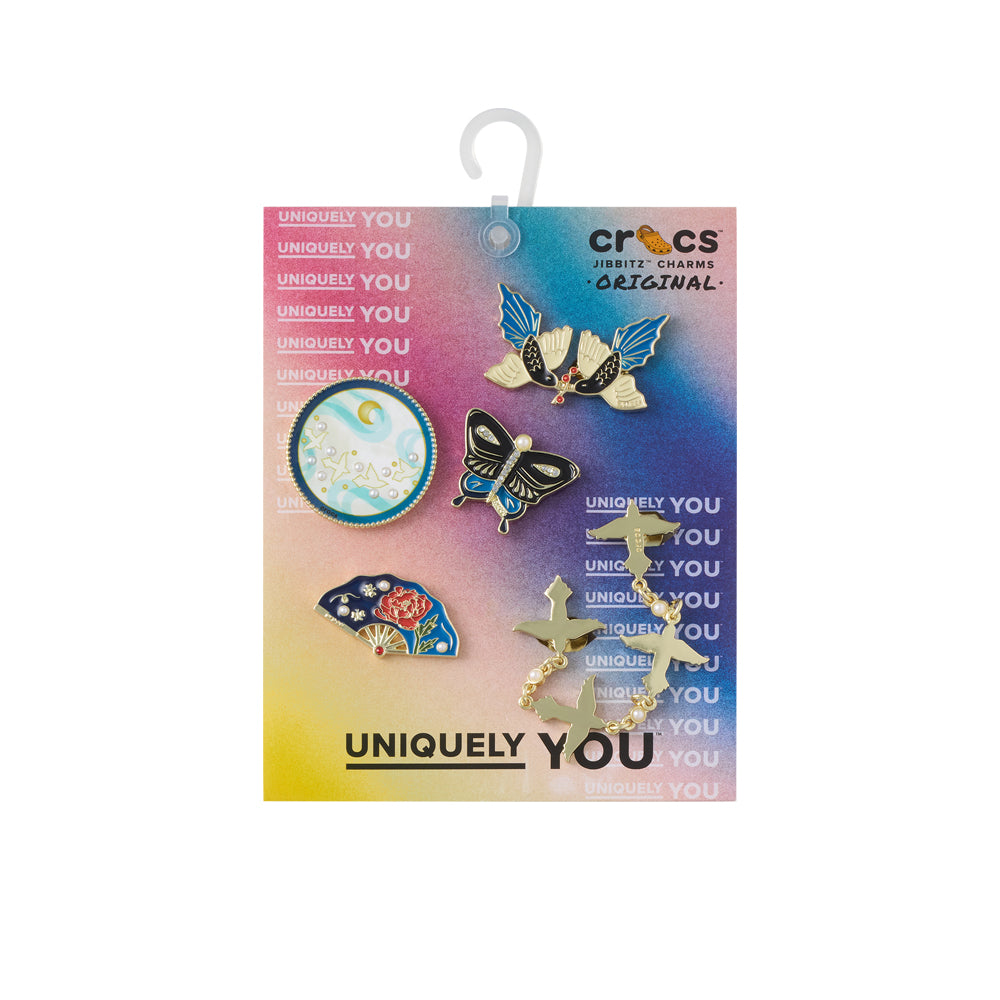 CROCS Jibbitz Oriental Magpie 5 Pack Shoes Charm Supersports Thailand