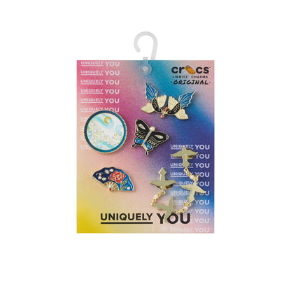 CROCS Jibbitz Oriental Magpie 5 Pack Shoes Charm