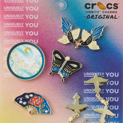 CROCS Jibbitz Oriental Magpie 5 Pack Shoes Charm