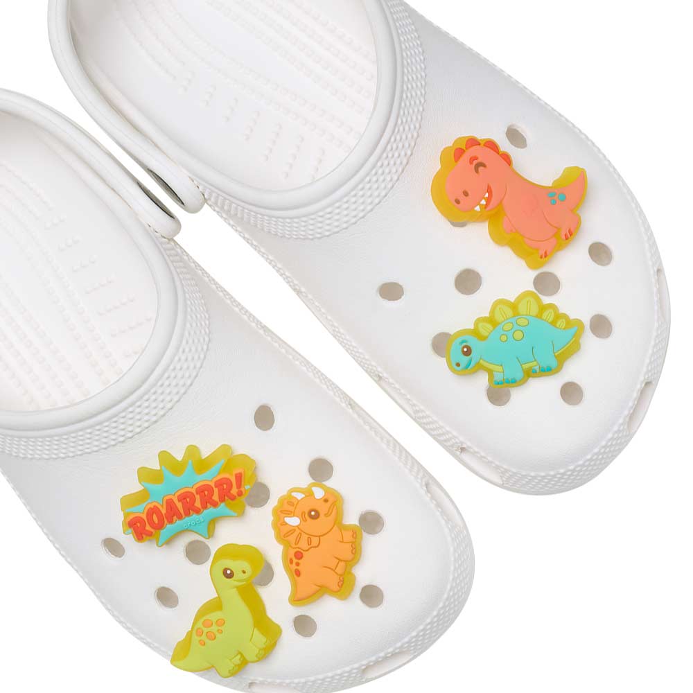 CROCS Jibbitz Lights Up Little Dinos 5 Pack Shoes Charm Supersports Thailand