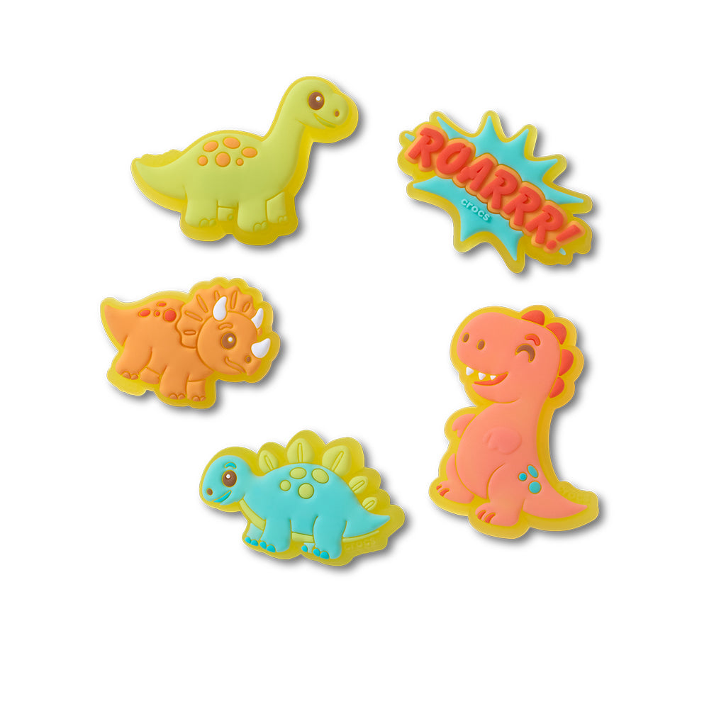 CROCS Jibbitz Lights Up Little Dinos 5 Pack Shoes Charm Supersports Thailand