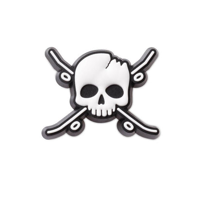 CROCS Jibbitz Skateboard Cross Bones Shoes Charm - Supersports Thailand