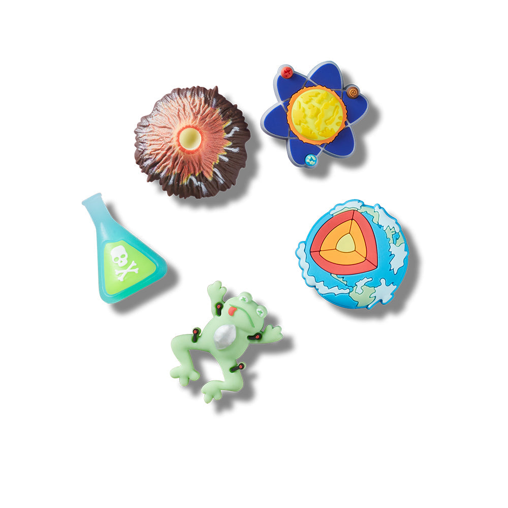 CROCS Jibbitz Science Fair 5-Pack Shoes Charm - Supersports Thailand Supersports Thailand