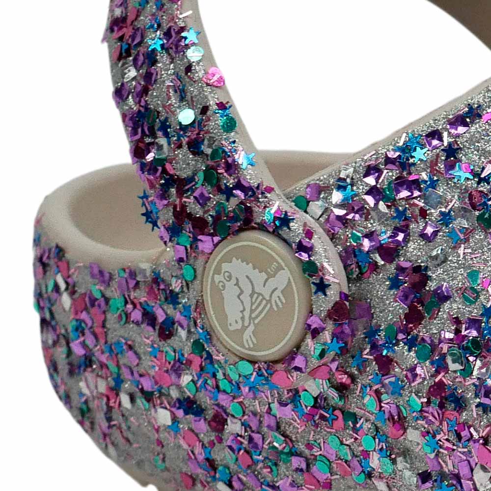 CROCS Classic Dazzle Glitter Clog รองเท้าลำลองเด็ก Supersports Thailand