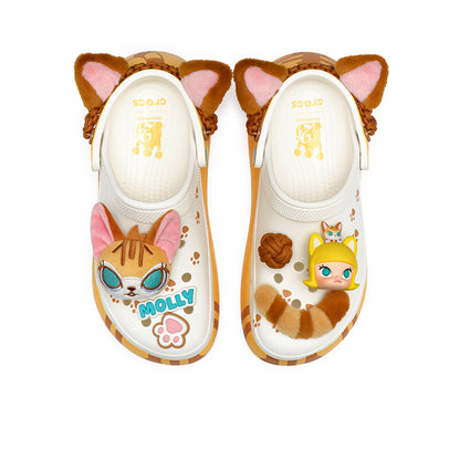 CROCS Crush Pop Mart Molly Clog รองเท้าลำลองผู้ใหญ่