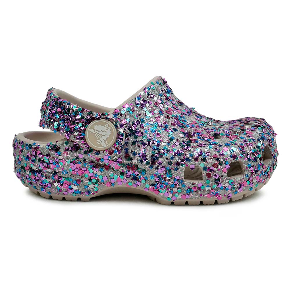 CROCS Classic Dazzle Glitter Clog Toddler รองเท้าลำลองเด็ก Supersports Thailand