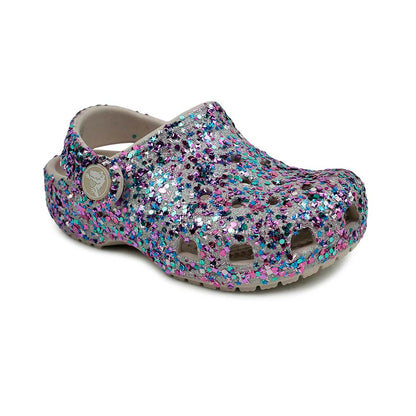 CROCS Classic Dazzle Glitter Clog Toddler รองเท้าลำลองเด็ก