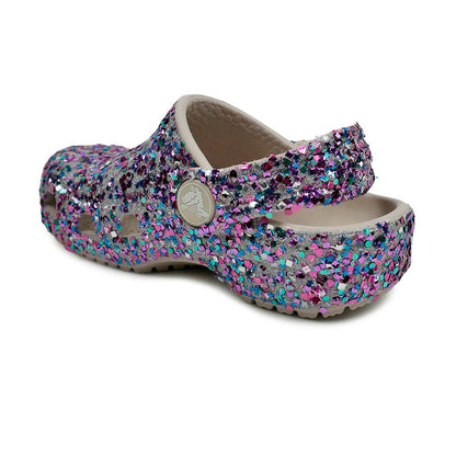 CROCS Classic Dazzle Glitter Clog Toddler รองเท้าลำลองเด็ก