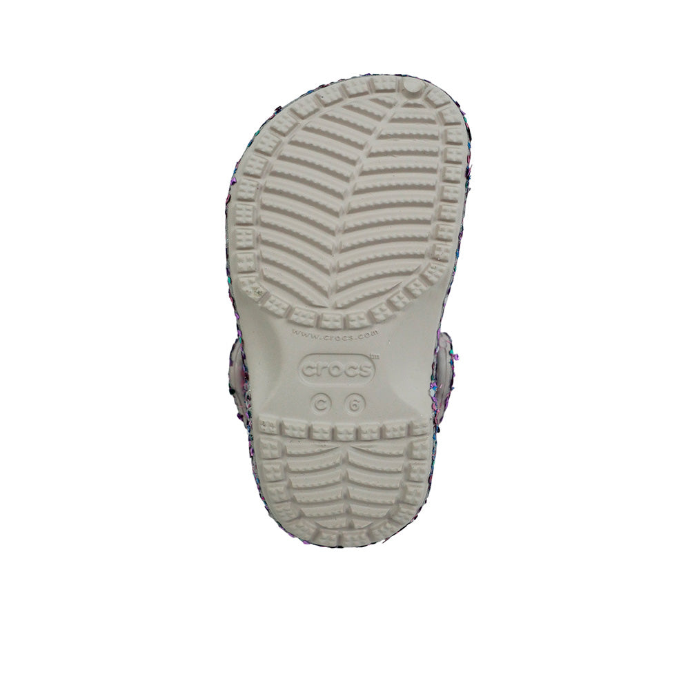 CROCS Classic Dazzle Glitter Clog Toddler รองเท้าลำลองเด็ก Supersports Thailand