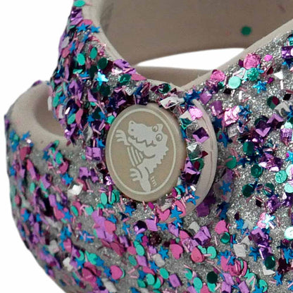 CROCS Classic Dazzle Glitter Clog Toddler รองเท้าลำลองเด็ก