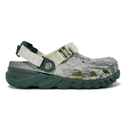 CROCS Duet Max II Forest Crackle Clog Unisex Lifestyle Shoes