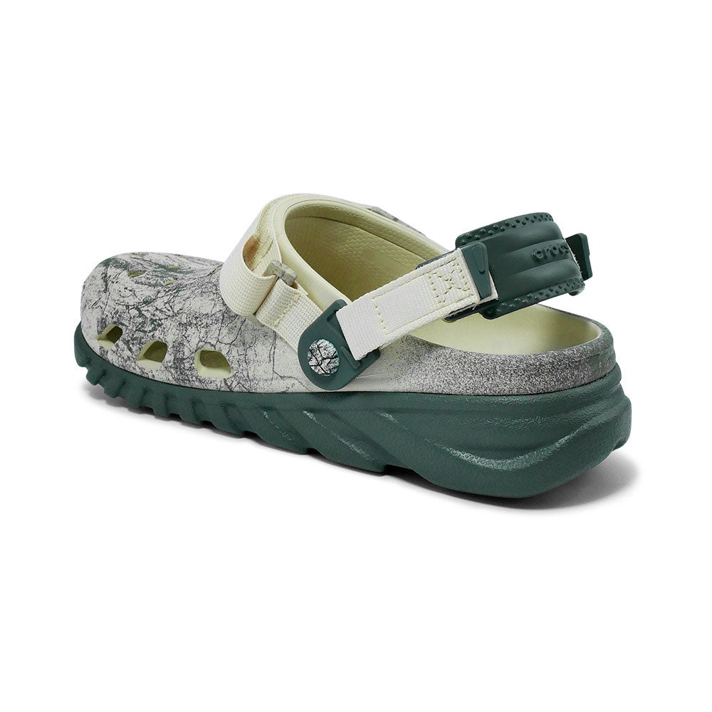 CROCS Duet Max II Forest Crackle Clog Unisex Lifestyle Shoes Supersports Thailand