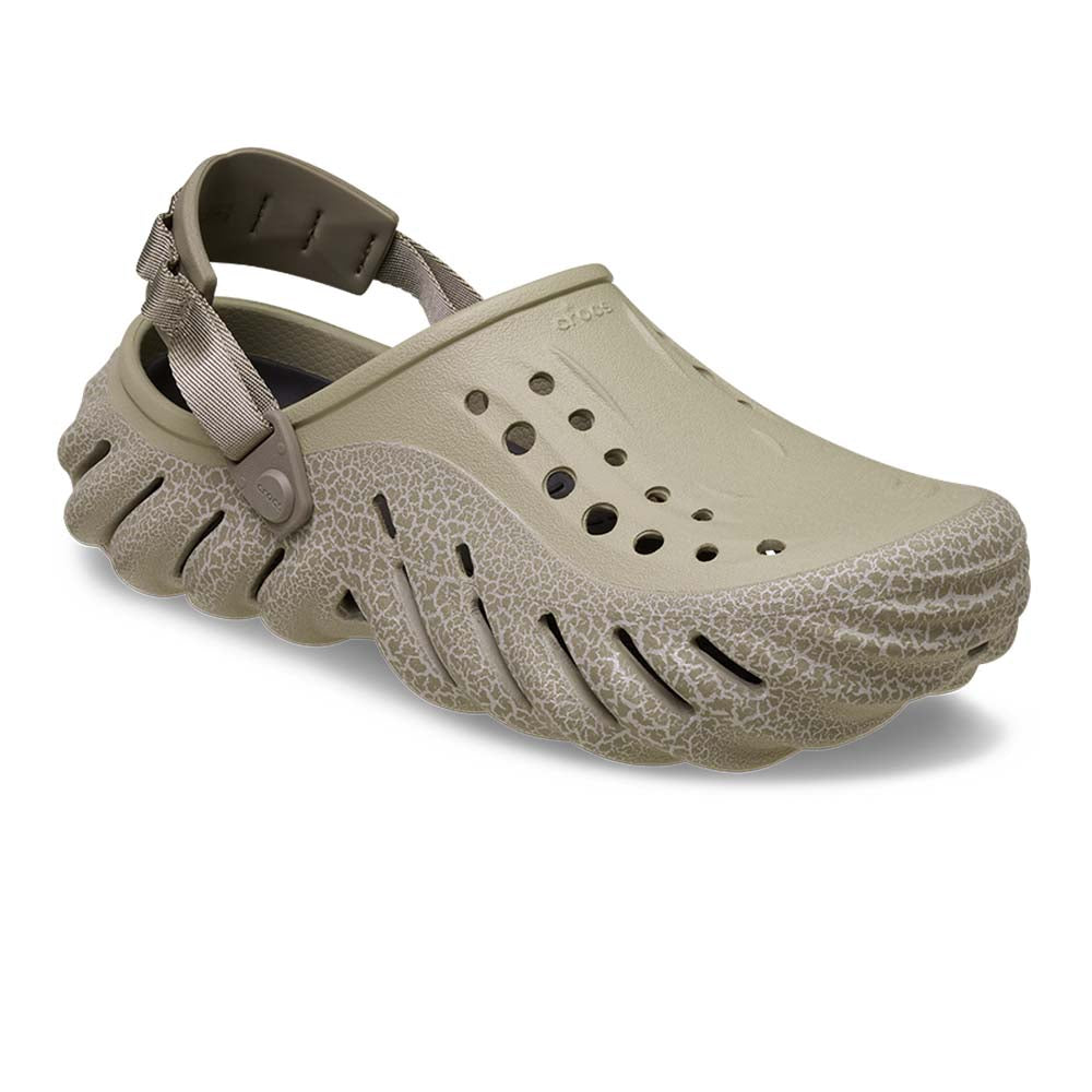 CROCS Echo Crackle Clog Unisex Lifestyle Shoes - Supersports Thailand Supersports Thailand