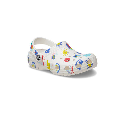 CROCS Classic Doodle Print Clog Toddler Kids Lifestyle Shoes - Supersports Thailand