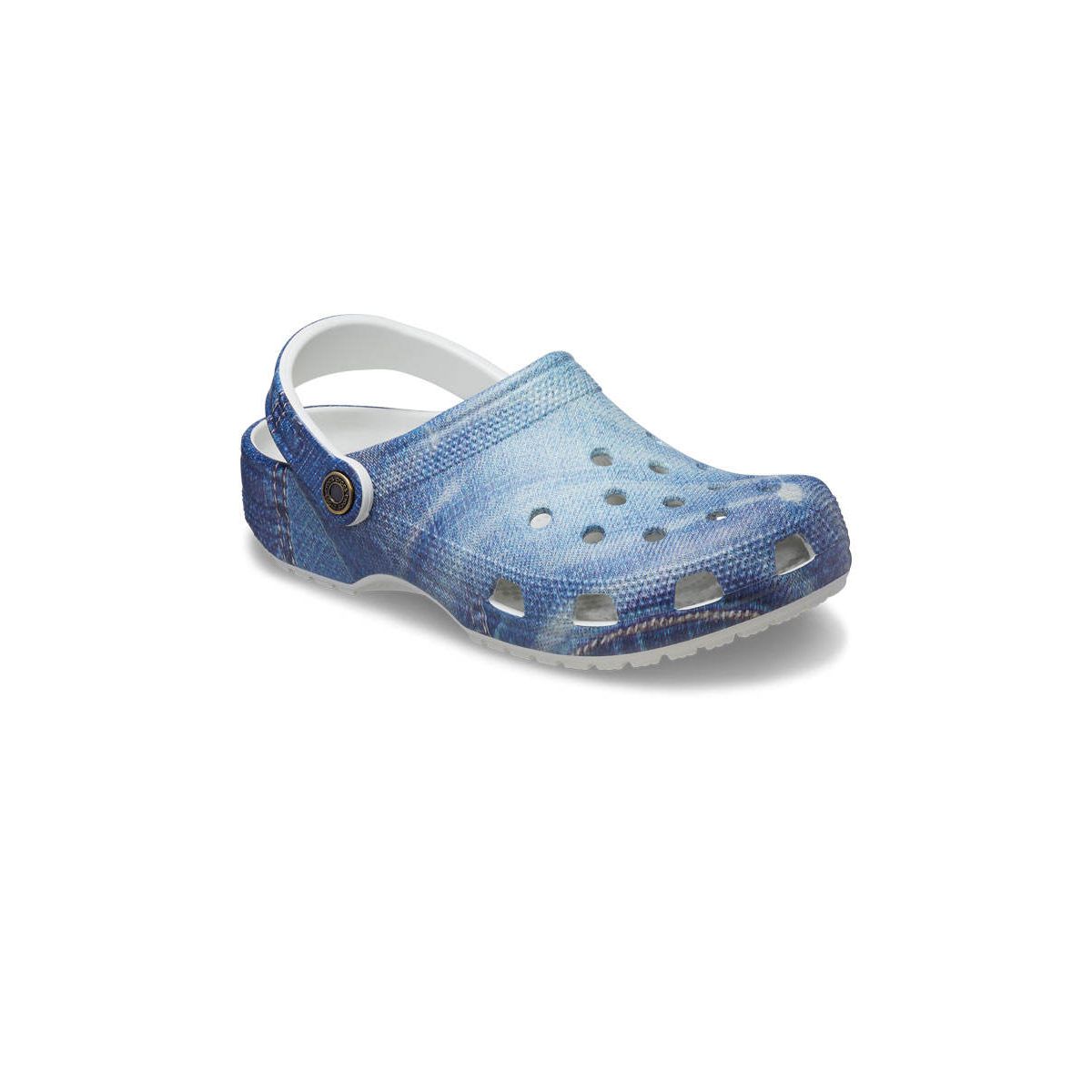 CROCS Classic Denim Clog Unisex Lifestyle Shoes - Supersports Thailand