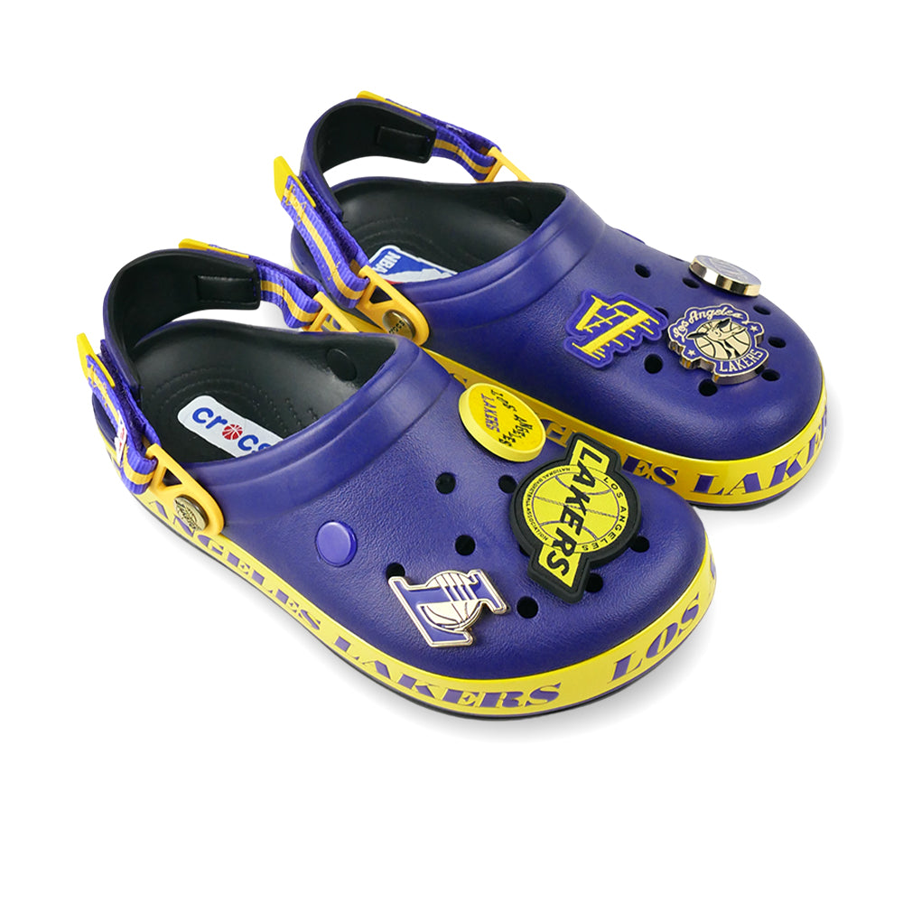 CROCS Crocband NBA Los Angeles Lakers Clog Unisex Lifestyle Shoes - Supersports Thailand