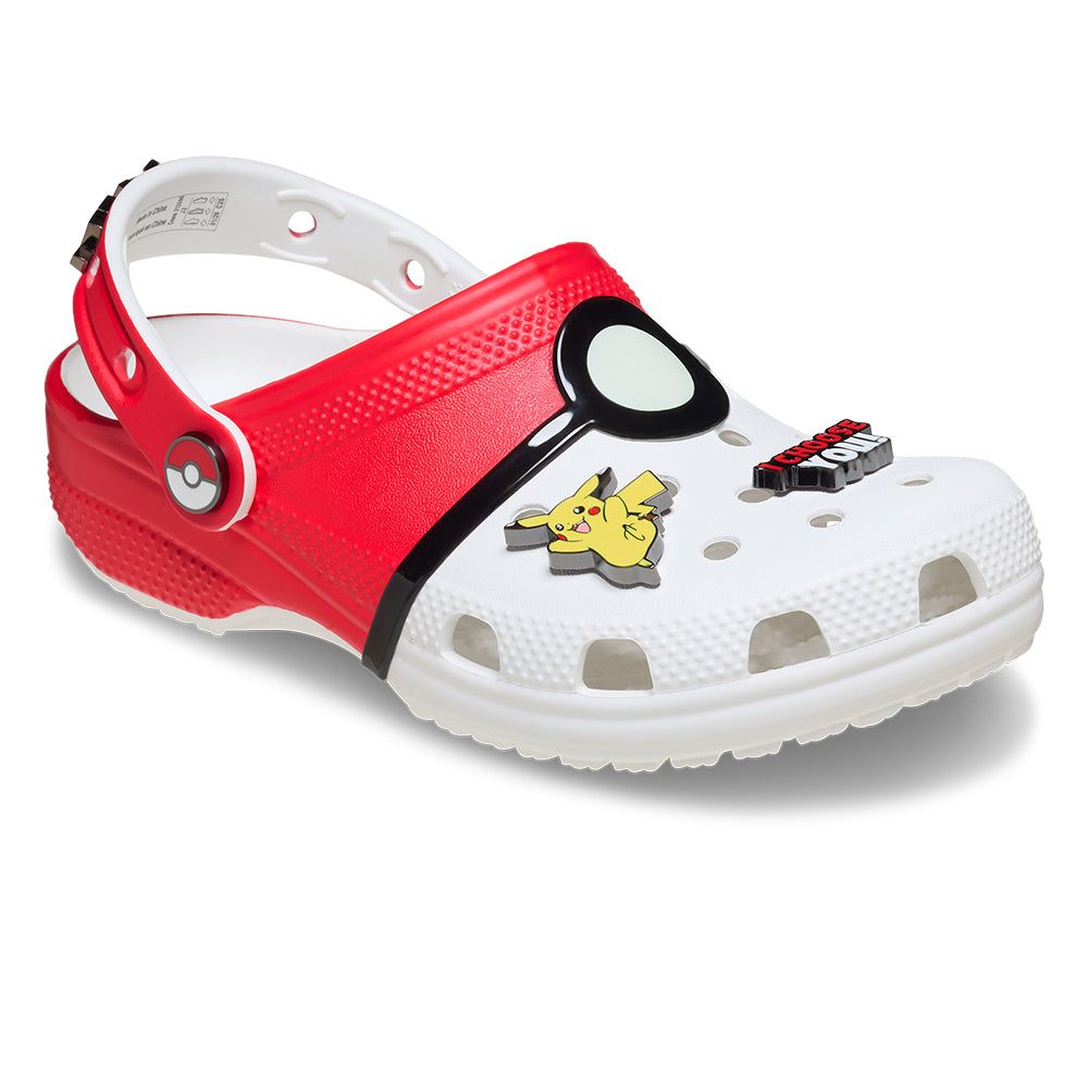 CROCS Pokémon Poké Ball Classic Clog Kids Lifestyle Shoes - Supersports Thailand