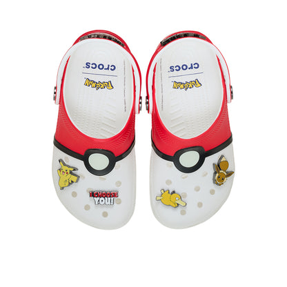 CROCS Pokémon Poké Ball Classic Clog Kids Lifestyle Shoes - Supersports Thailand