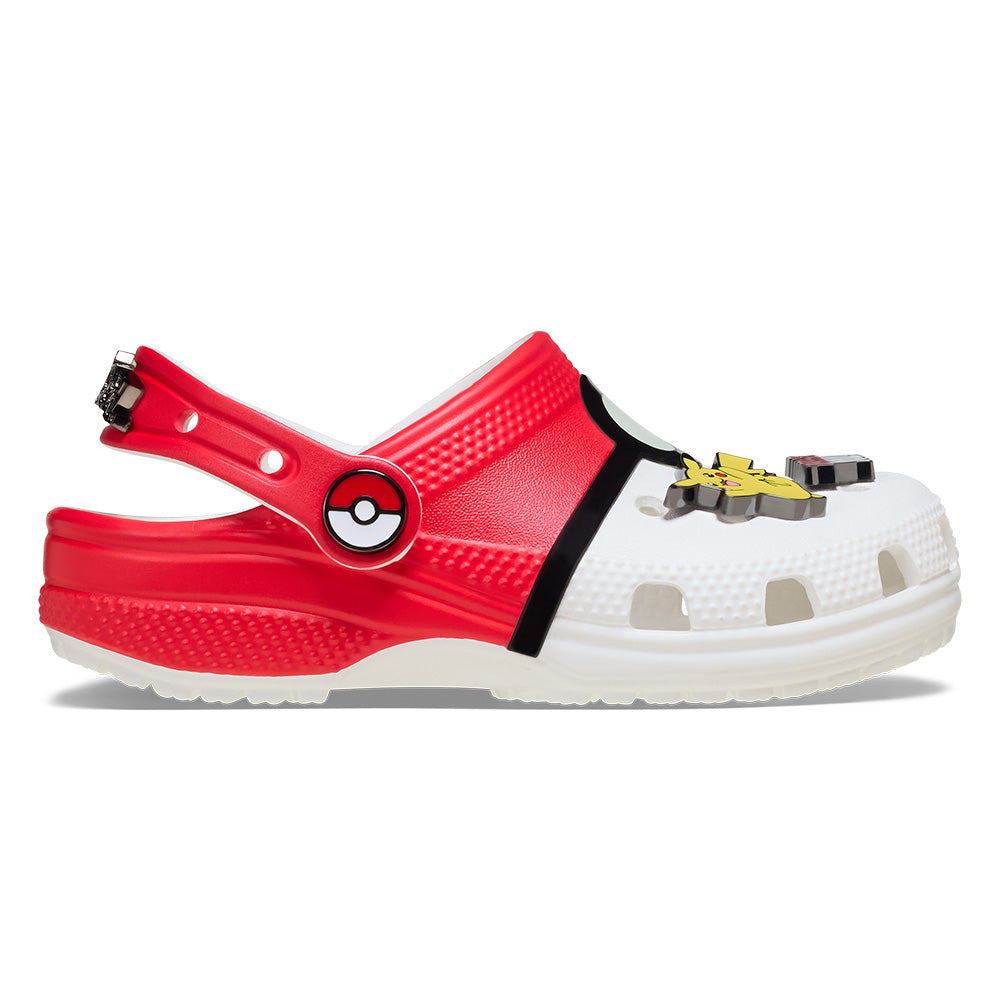 CROCS Pokémon Poké Ball Classic Clog Toddler Kids Lifestyle Shoes - Supersports Thailand
