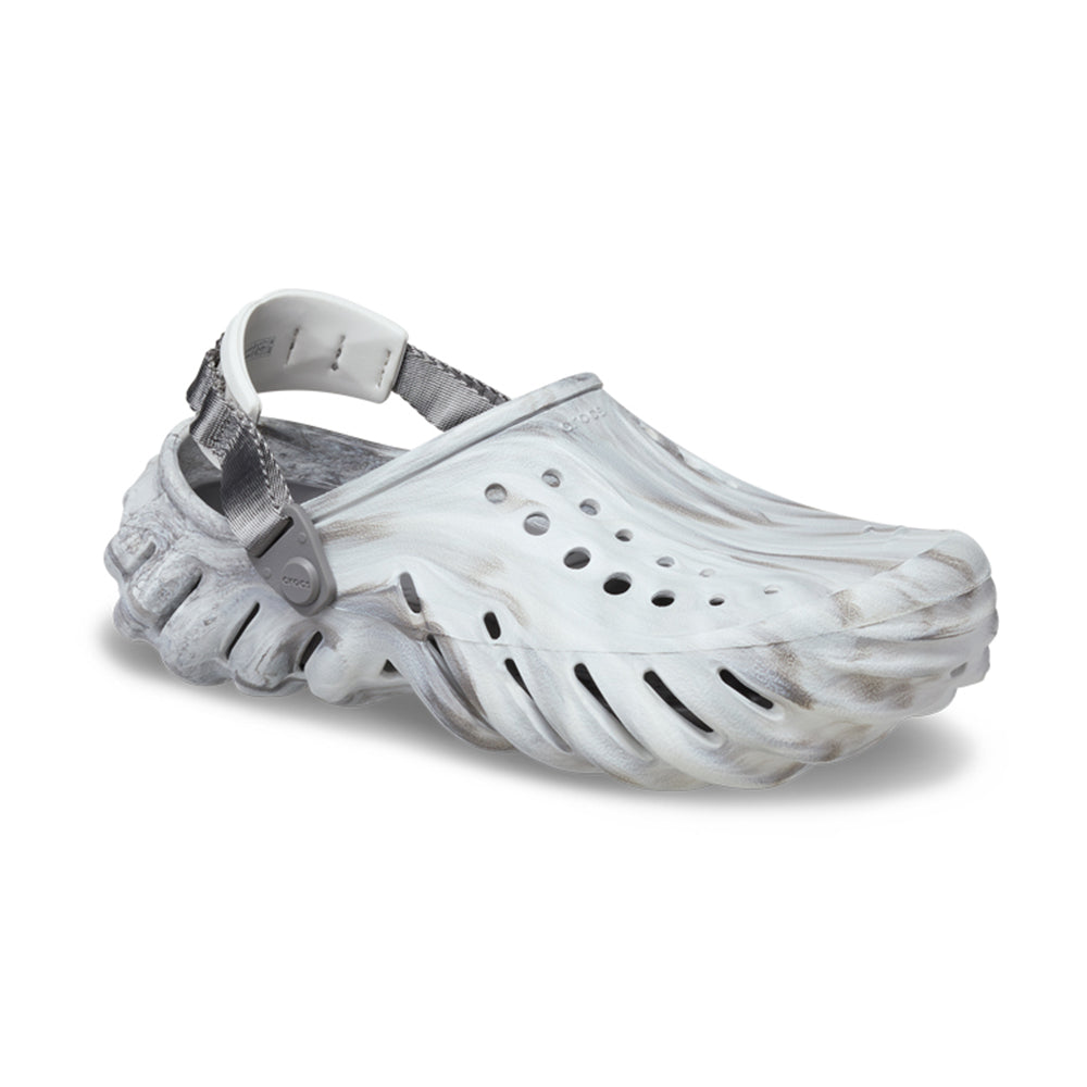 CROCS Echo Marbled Clog Unisex Lifestyle Shoes - Supersports Thailand