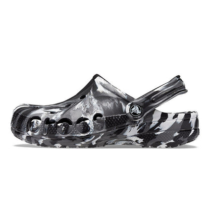 CROCS Baya Marbled Clog Unisex Lifestyle Shoes - Supersports Thailand
