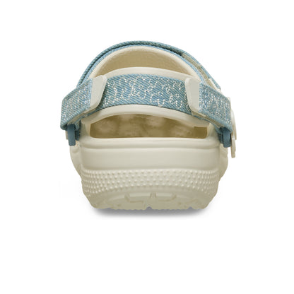 CROCS Classic Denim Flower Adjustable Backstrap Kids Lifestyle Shoes - Supersports Thailand