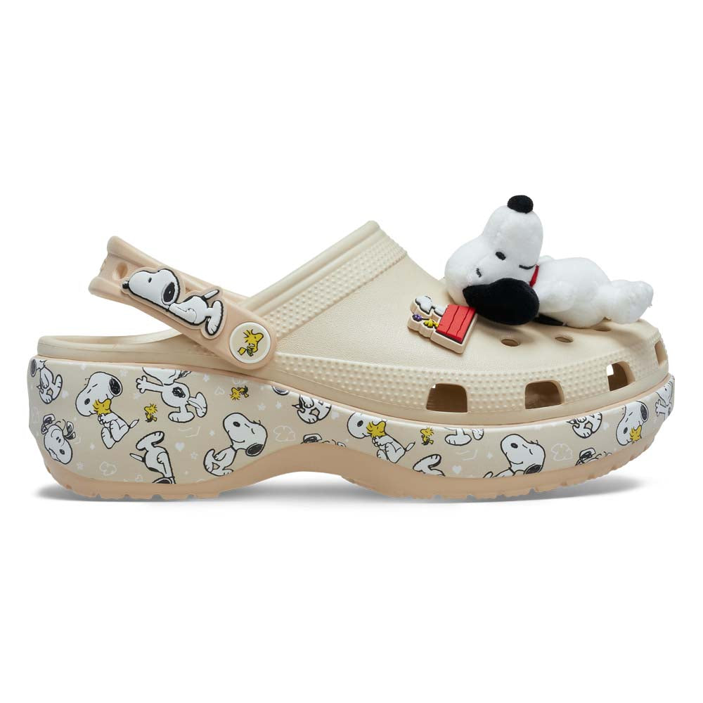 CROCS Peanuts Classic Platform Clog Women's Lifestyle Shoes - Supersports Thailand Supersports Thailand