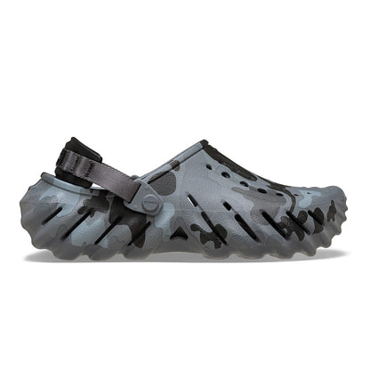 CROCS Echo Duck Camo Clog Unisex Lifestyle Shoes - Supersports Thailand