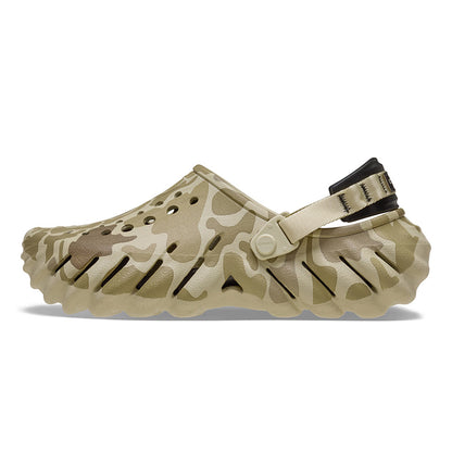 CROCS Echo Duck Camo Clog Unisex Lifestyle Shoes - Supersports Thailand
