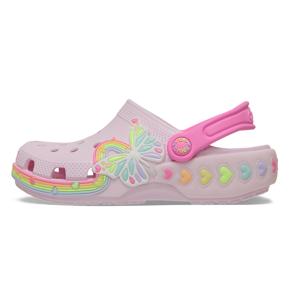 CROCS Classic Butterfly Lights Clog Kids Lifestyle Shoes - Supersports Thailand Supersports Thailand
