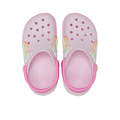 CROCS Classic Butterfly Lights Clog Kids Lifestyle Shoes - Supersports Thailand
