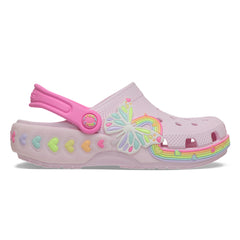 CROCS Classic Butterfly Lights Clog Toddler Kids Lifestyle Shoes - Supersports Thailand