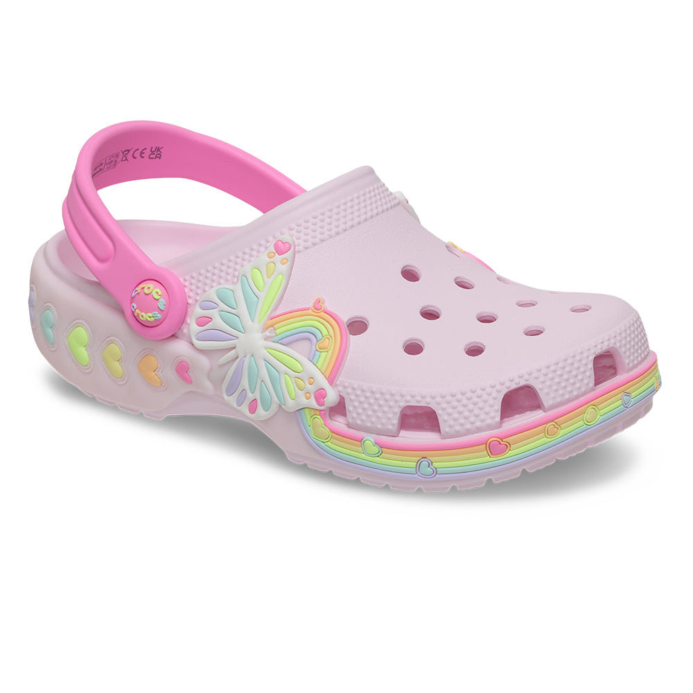 CROCS Classic Butterfly Lights Clog Toddler Kids Lifestyle Shoes - Supersports Thailand Supersports Thailand