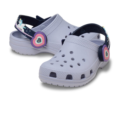 CROCS Classic Imagination Lights Backstrap Clog Toddler Kids Casual Shoes