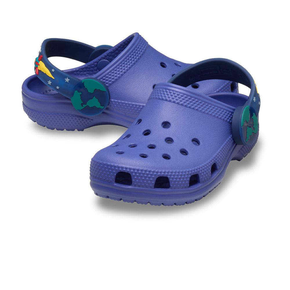 CROCS Classic Imagination Lights Backstrap Clog Toddler Kids Casual Shoes