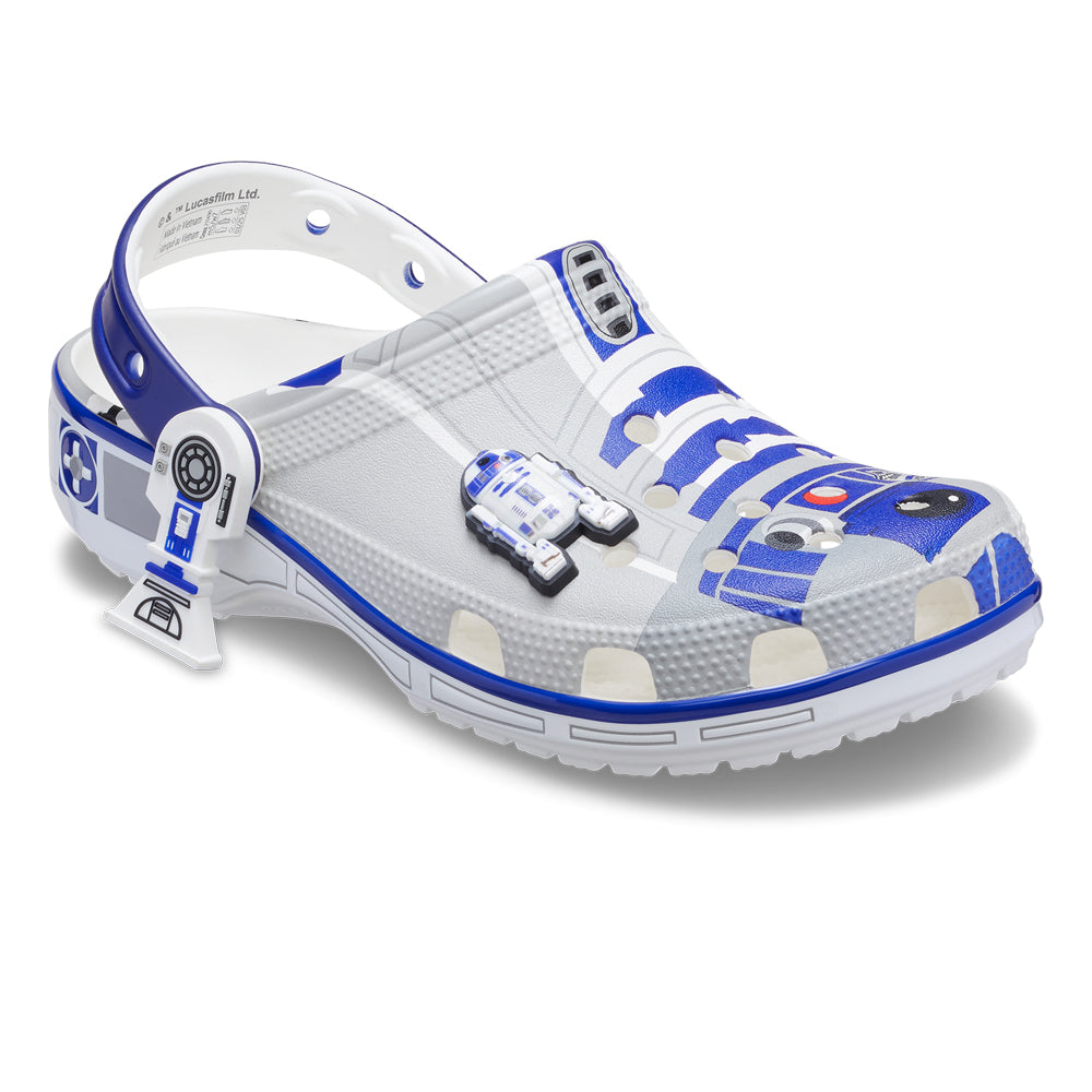 CROCS Star Wars R2D2 Classic Clog Unisex Casual Shoes
