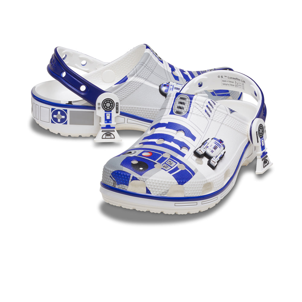 CROCS Star Wars R2D2 Classic Clog Unisex Casual Shoes