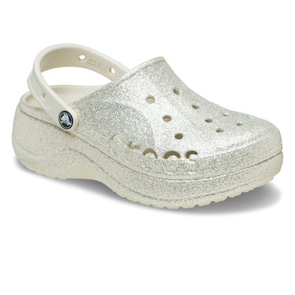 CROCS Baya Platform Glitter Clog Women's Lifestyle Shoes - Supersports Thailand