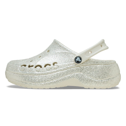 CROCS Baya Platform Glitter Clog Women's Lifestyle Shoes - Supersports Thailand