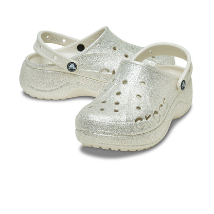 CROCS Baya Platform Glitter Clog Women's Lifestyle Shoes - Supersports Thailand