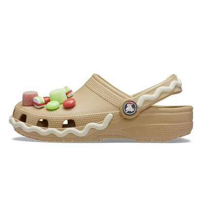 CROCS Classic Gingerbread Clog Unisex Lifestyle Shoes - Supersports Thailand