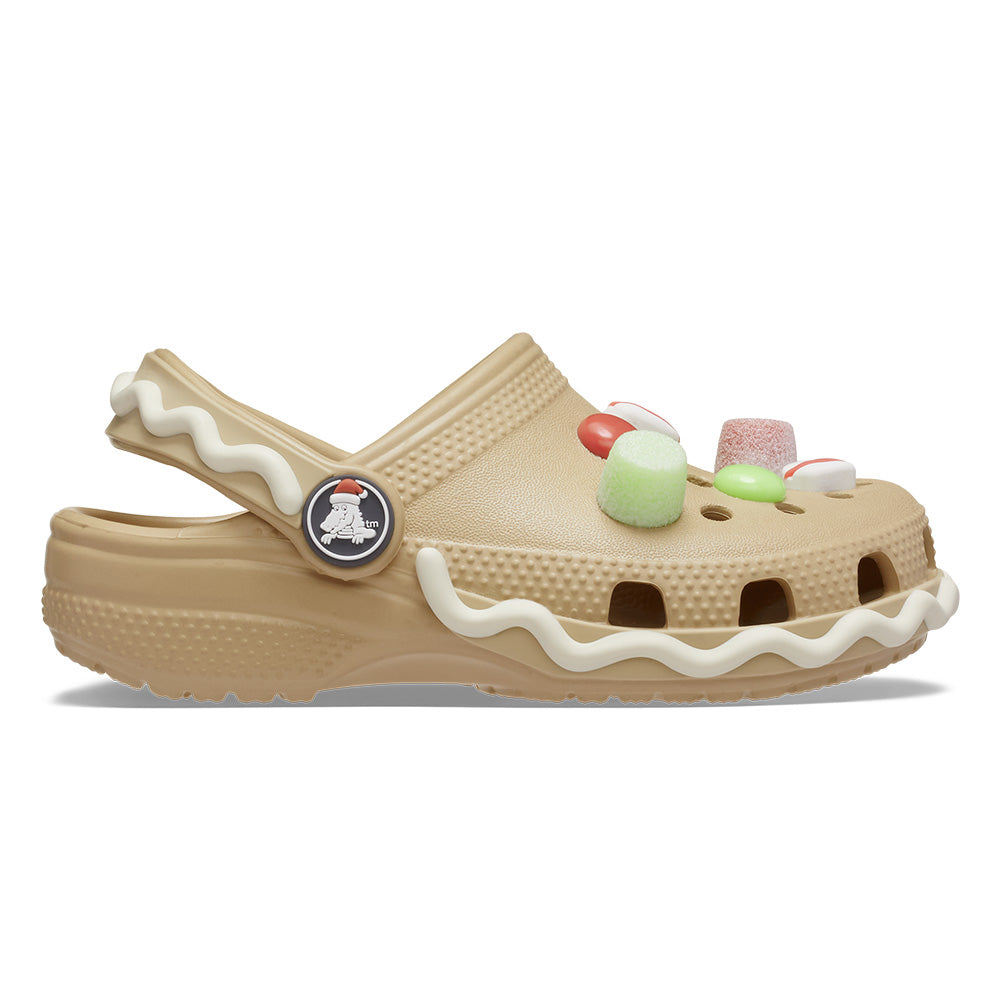 CROCS Classic Gingerbread Clog Kids Lifestyle Shoes - Supersports Thailand