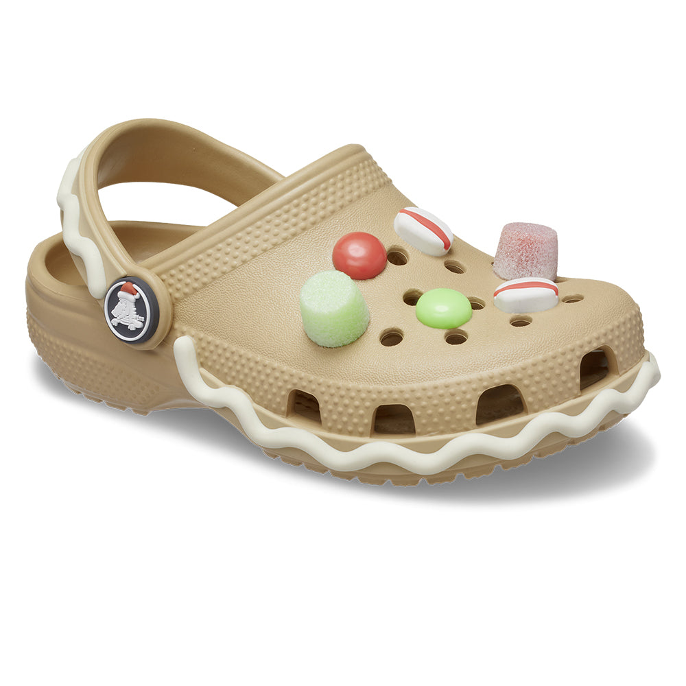 CROCS Classic Gingerbread Clog Kids Lifestyle Shoes - Supersports Thailand