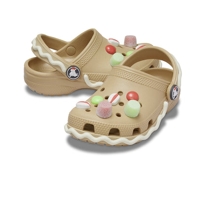CROCS Classic Gingerbread Clog Kids Lifestyle Shoes - Supersports Thailand