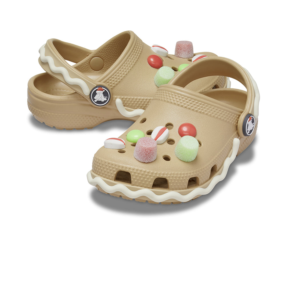CROCS Classic Gingerbread Clog Toddler Kids Lifestyle Shoes - Supersports Thailand