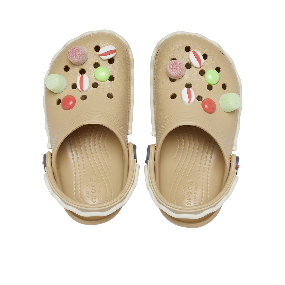 CROCS Classic Gingerbread Clog Toddler Kids Lifestyle Shoes - Supersports Thailand